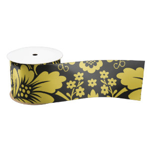 Damask Pattern 3 Satin Ribbon