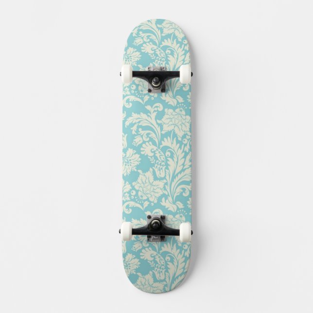 Damask Pattern 3 Skateboard (Front)