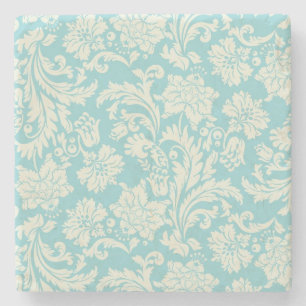 Damask Pattern 3 Stone Coaster