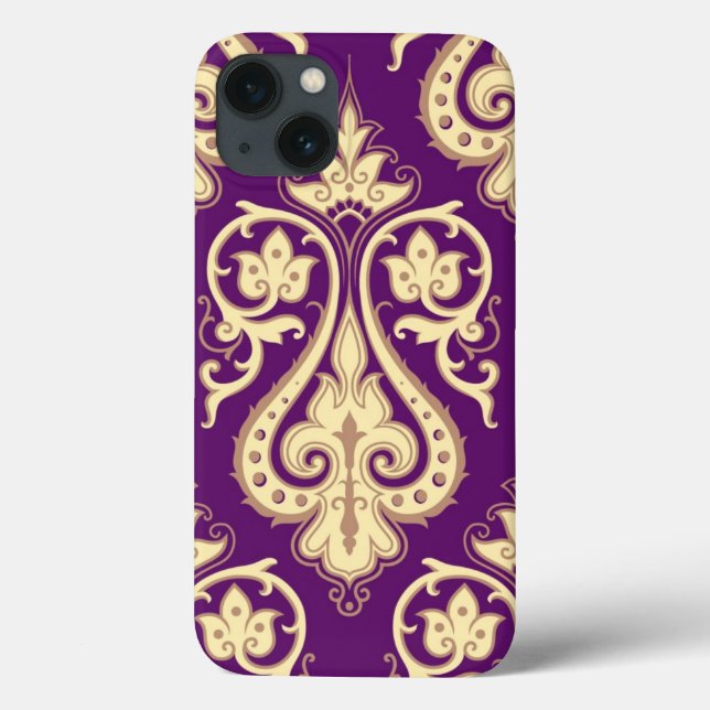 Damask Pattern 4 Case-Mate iPhone Case (Back)