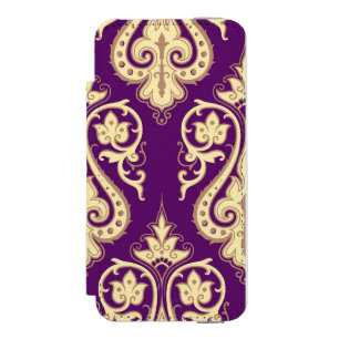 Damask Pattern 4 Incipio Watson™ iPhone 5 Wallet Case