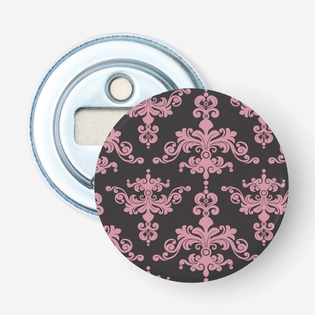 Damask Pattern 5 Bottle Opener (Front)