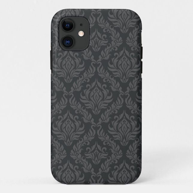 Damask Pattern 6 Case-Mate iPhone Case (Back)