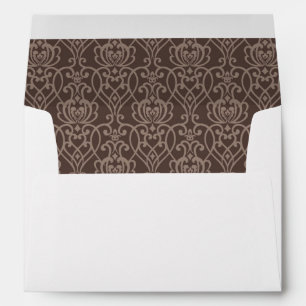 Damask pattern 6 envelope