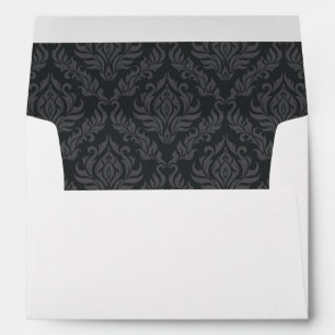 Damask Pattern 6 Envelopes