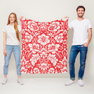 Damask Pattern 6 Fleece Blanket