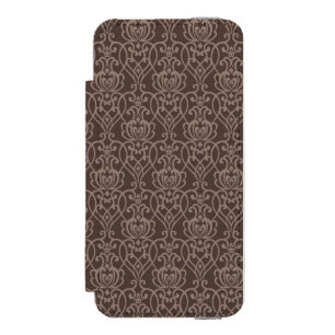 Damask pattern 6 incipio watson™ iPhone 5 wallet case