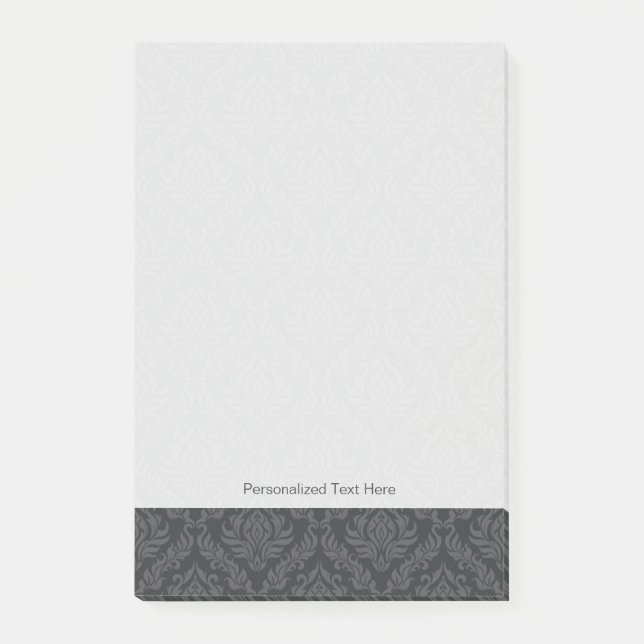 Damask Pattern 6 Post-it Notes (Front)
