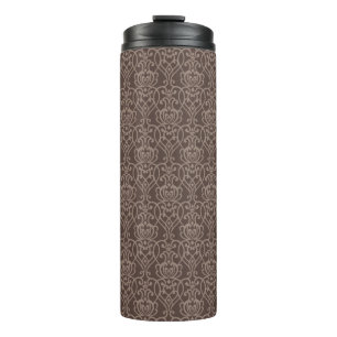 Damask pattern 6 thermal tumbler