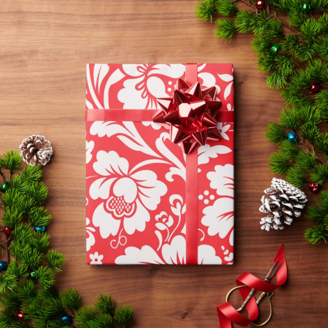 Damask Pattern 6 Wrapping Paper (Holiday Gift)