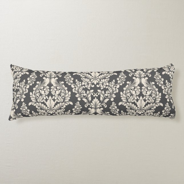 Damask Pattern Body Cushion (Front)