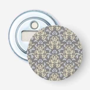 Damask pattern bottle opener