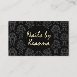 Damask Pattern Business Card