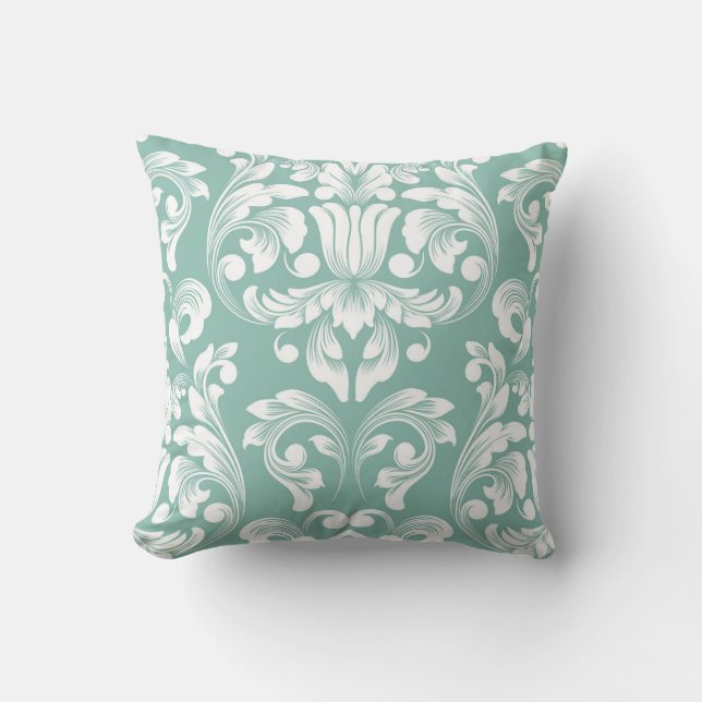 Damask pattern cushion (Front)