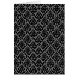 Damask Pattern (Grey & Black)