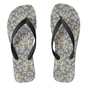 Damask pattern jandals