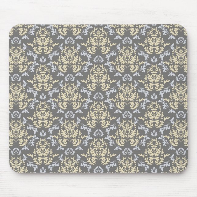 Damask pattern mouse pad (Front)