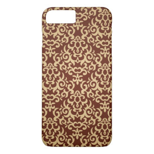 Damask pattern on gradient background Case-Mate iPhone case