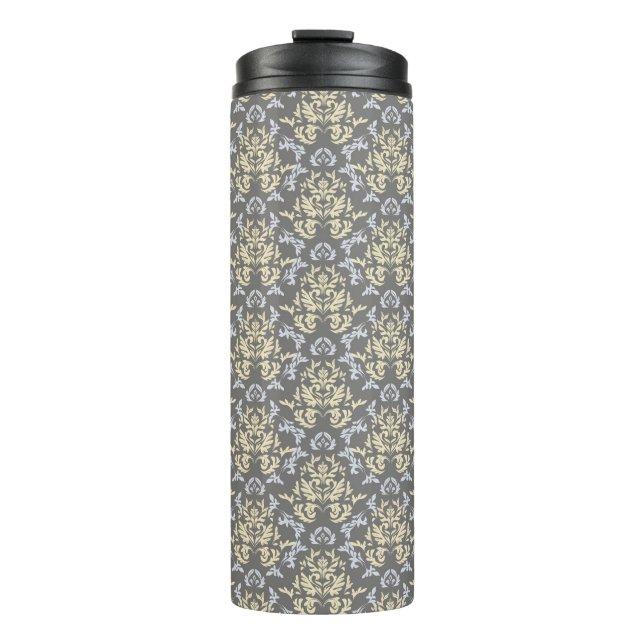 Damask pattern thermal tumbler (Front)