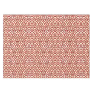 Damask pattern wallpaper tablecloth