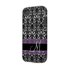 Damask Pattern with Monogram