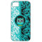 damask pattern with owl iPhone 5 case
