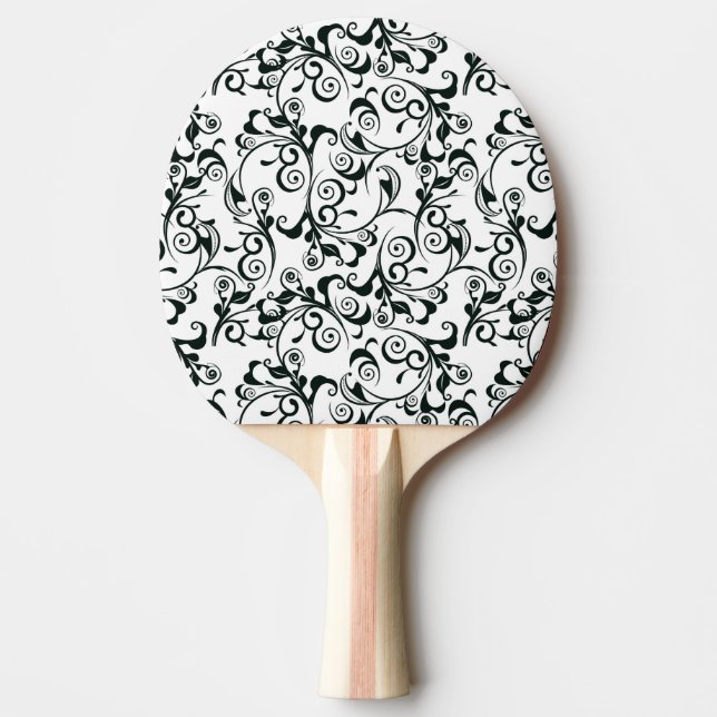 Damask Ping Pong Paddle (Front)