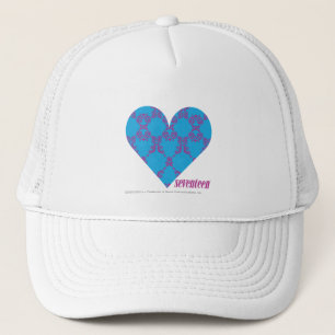 Damask Purple-Aqua 3 Trucker Hat