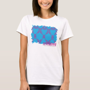 Damask Purple-Aqua 4 T-Shirt