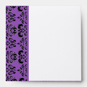 DAMASK Purple Lavander 5 Envelope