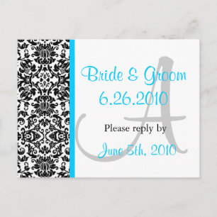 Damask Response Postcard