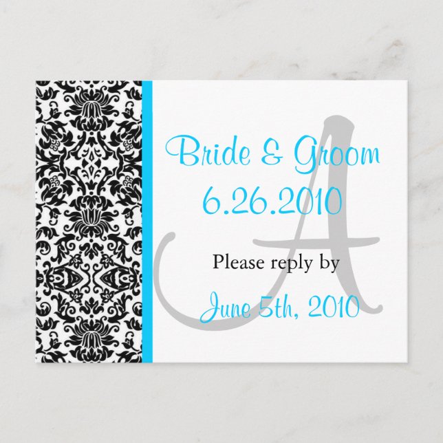 Damask Response Postcard (Front)