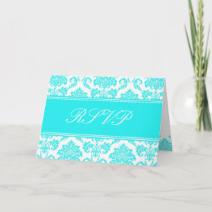 Damask RSVP Card