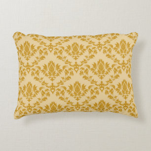 Damask seamless backgroundpattern, abstract, antiq decorative cushion