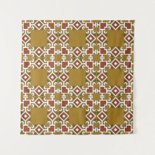 Damask seamless: vintage pattern background tapestry
