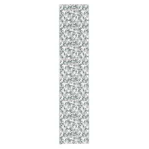 Damask Short Table Runner