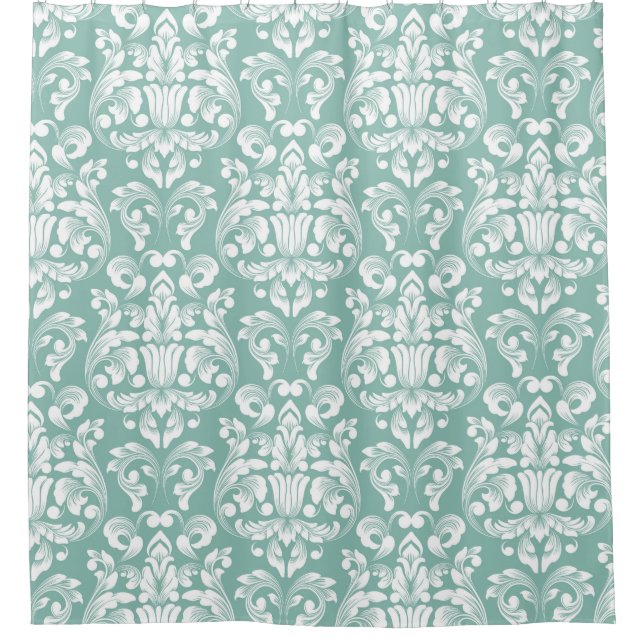 Damask Shower Curtain (Front)