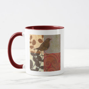 Damask Sparrow Mug