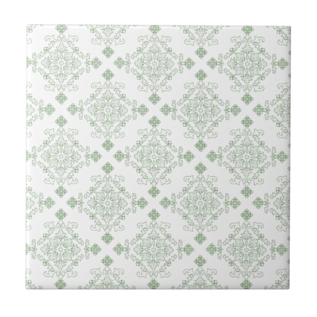 Damask style tile (Front)