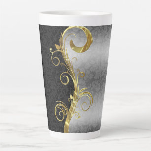 Damask & Swirl  Latte Mug