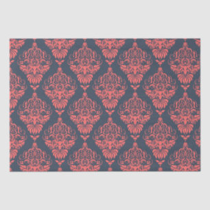 Damask tissue paper