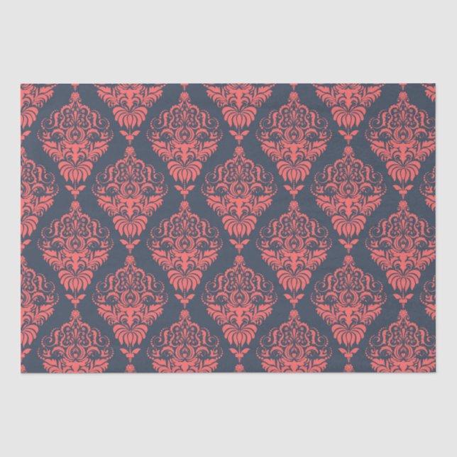 Damask  tissue paper (Front)