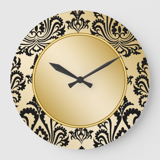 Damask Wall Clocks (Front)
