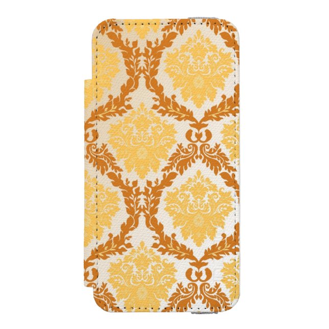 Damask wallpaper 5 incipio iPhone wallet case (Folio Front)