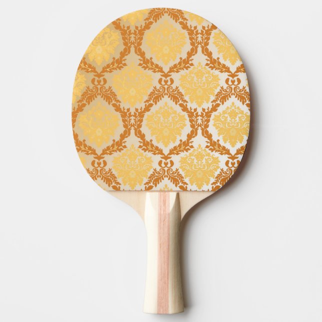 Damask wallpaper 5 ping pong paddle (Front)