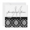 Damask Wedding Invitations with Monogram Names