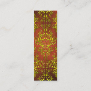 Damask Wildflowers, ELECTRA Mini Business Card