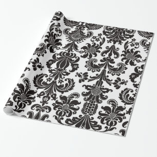DAMASK WRAPPING PAPER