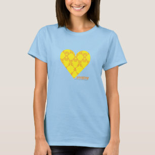 Damask Yellow-Orange 4 T-Shirt