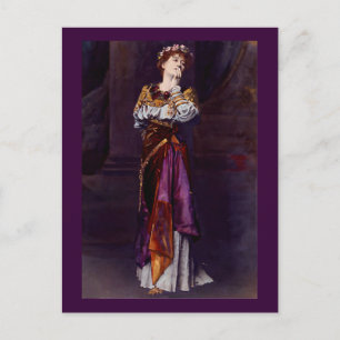 Dame Ellen Terry as Imogen - Alma-Tadema Postcard